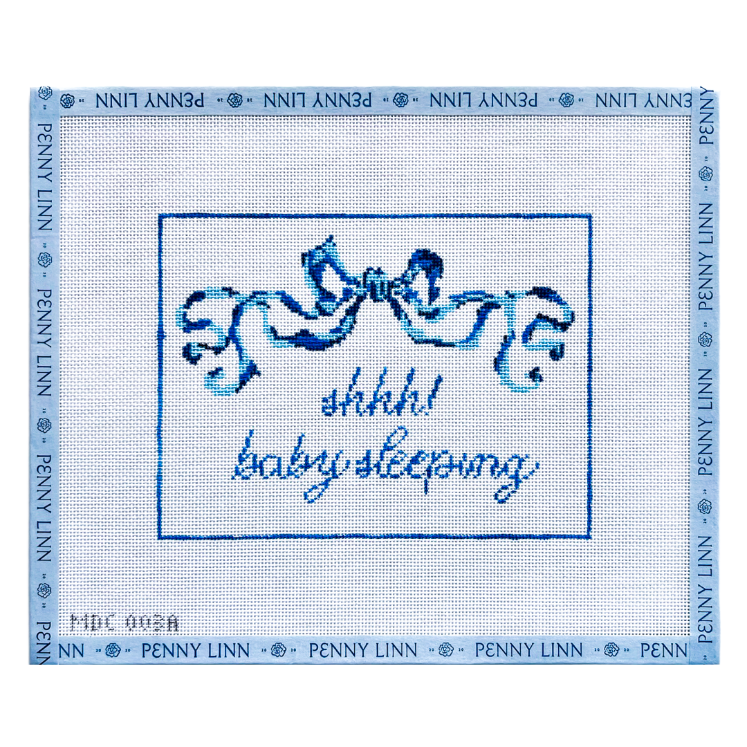 Shhh! Baby Sleeping - Blue
