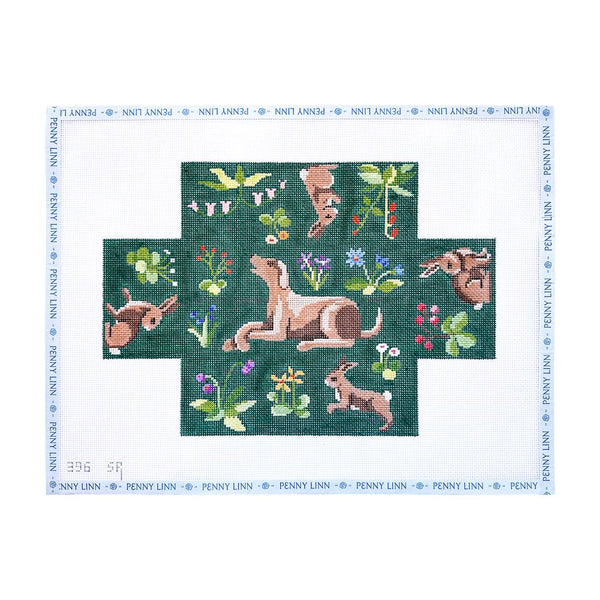 Cluny Rabbits and Hound Brick Cover