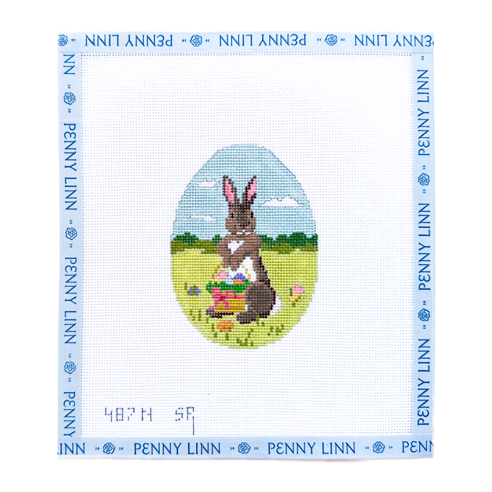 Rabbit Basket of Eggs – Penny Linn