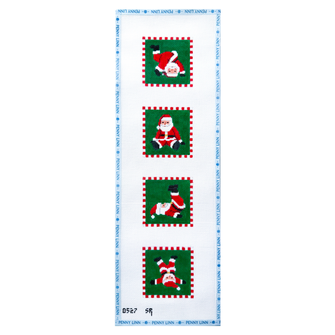 Tumbling Santas Coaster Set