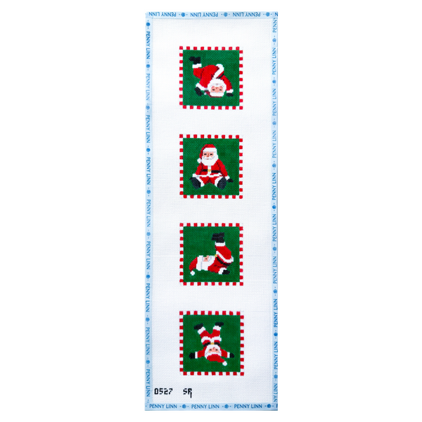 Tumbling Santas Coaster Set