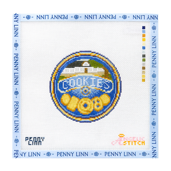 Butter Cookies in a Blue Tin