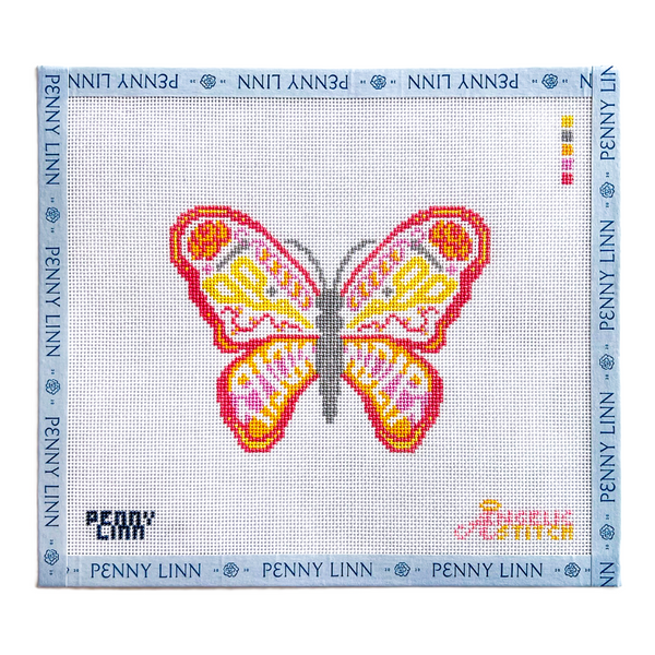 Needlepoint Butterfly - Groovy
