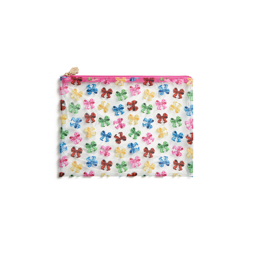 The Collection Bow PVC Project Bag - Medium