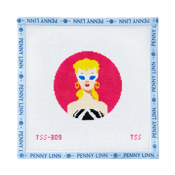 Retro Blonde Round