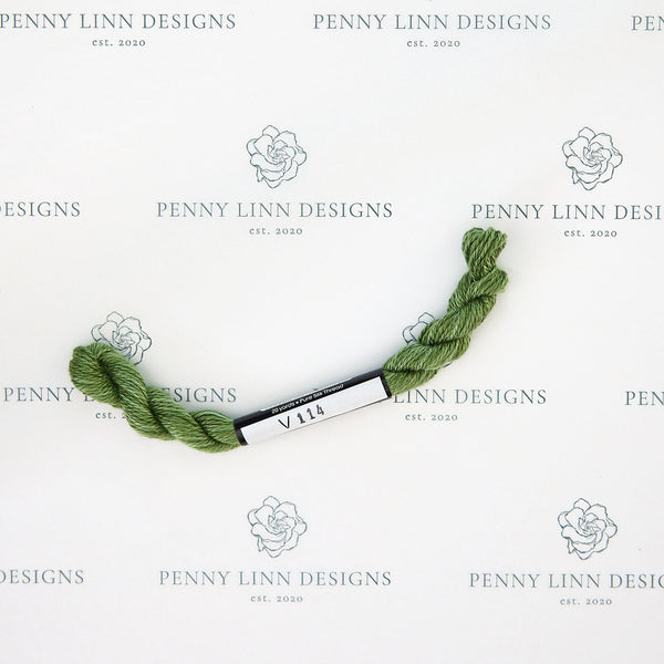 ThreadworX Vineyard Silk V114 Green Olives