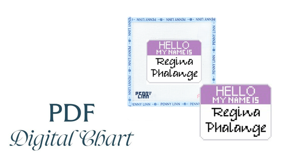 Name Tag - Regina Phalange - CHART