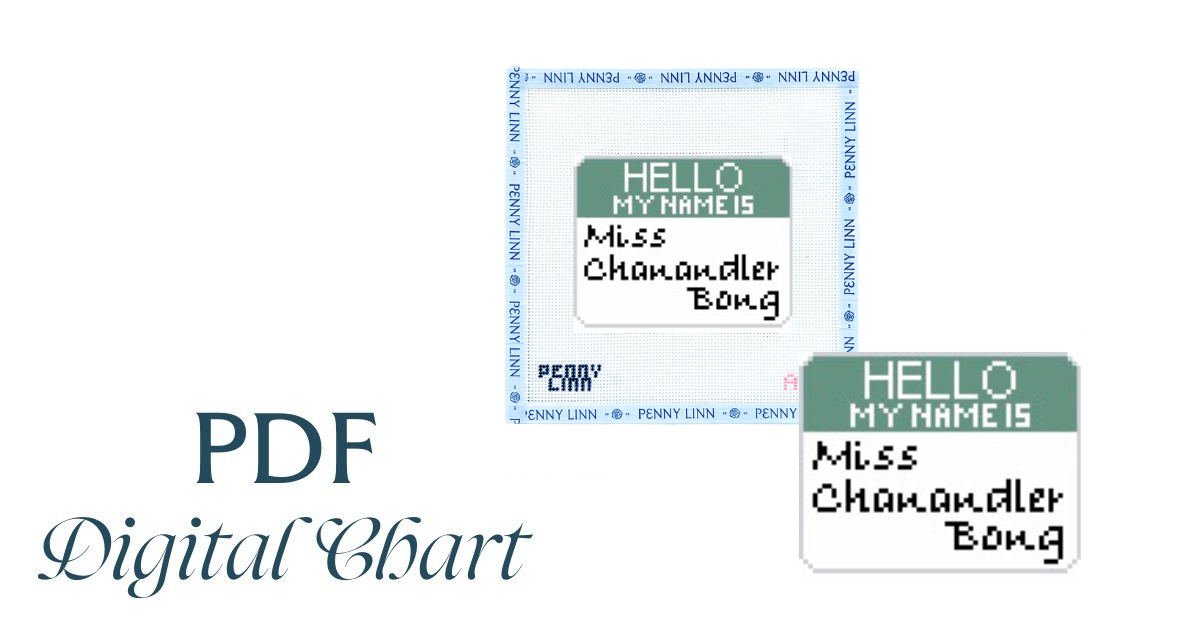 Name Tag - Chanandler Bong - CHART