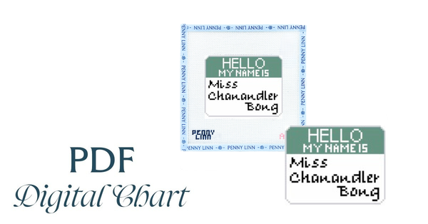 Name Tag - Chanandler Bong - CHART