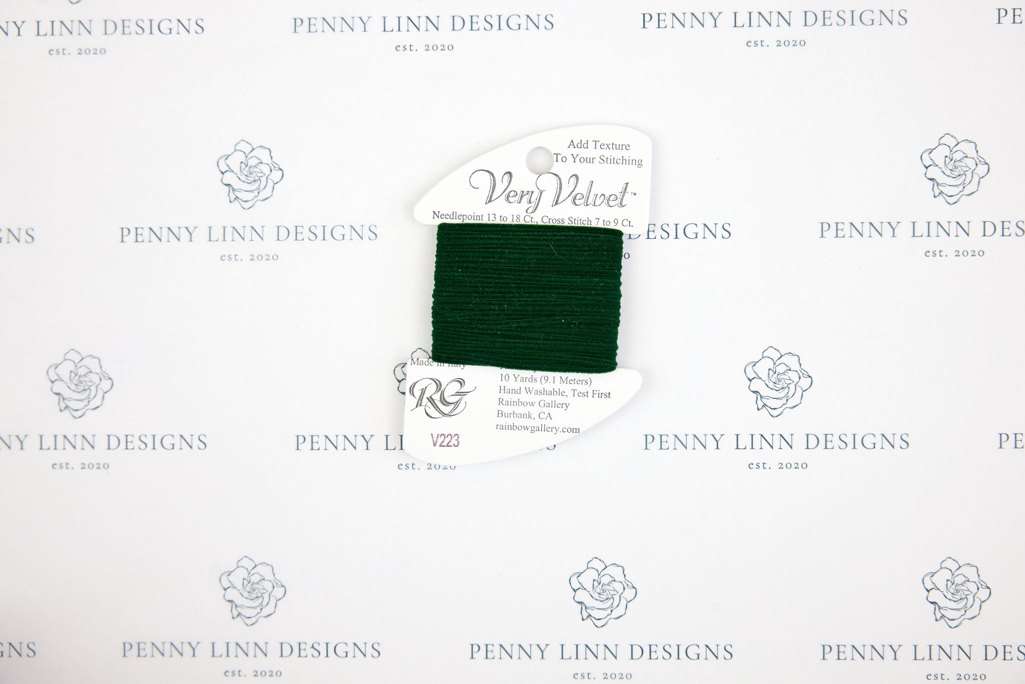 rainbow gallery very velvet thread needlepoint – Penny Linn
