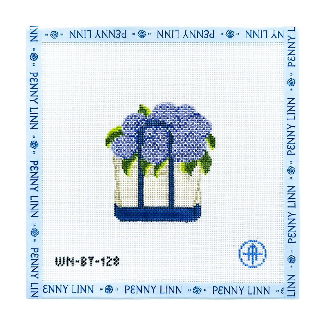 Blooming Hydrangeas Tote - Purple