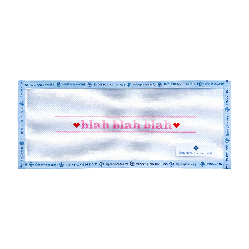 blah blah blah keychain