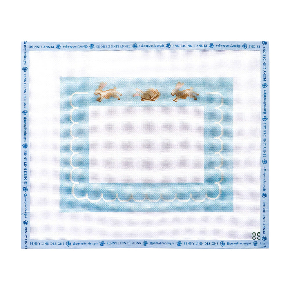 Blue Bunnies Frame