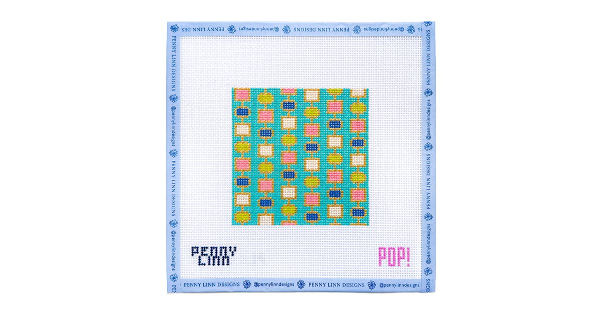 Chain Pattern SQUARE - Penny Linn Designs - POP! NeedleArt