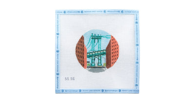 DUMBO Manhattan Bridge - Penny Linn Designs - Stitch Style Needlepoint