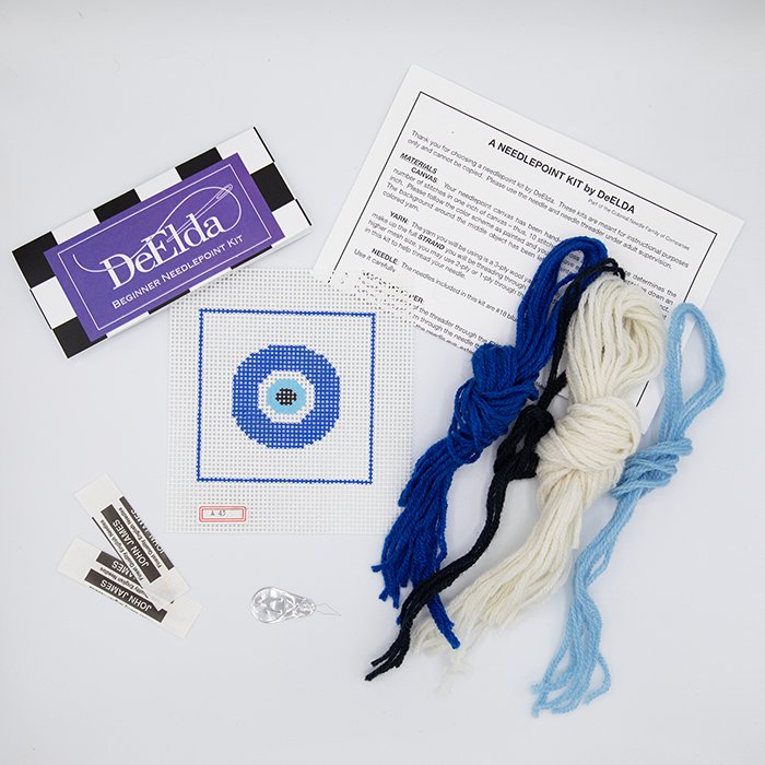 Evil Eye Beginner Kit - Penny Linn Designs - The Colonial Needle