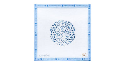 FRENCH DOTS ROUND - Penny Linn Designs - The Gingham Stitchery