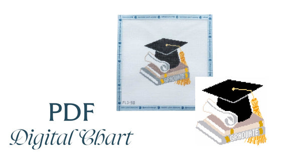 Graduate Hat + Degree - CHART
