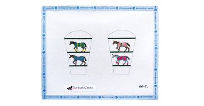 HORSE BLANKETS SCISSORS CASE - Penny Linn Designs - The Meredith Collection