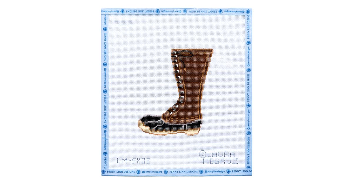 Hunting Boot - Penny Linn Designs - CBK Needlepoint Collections