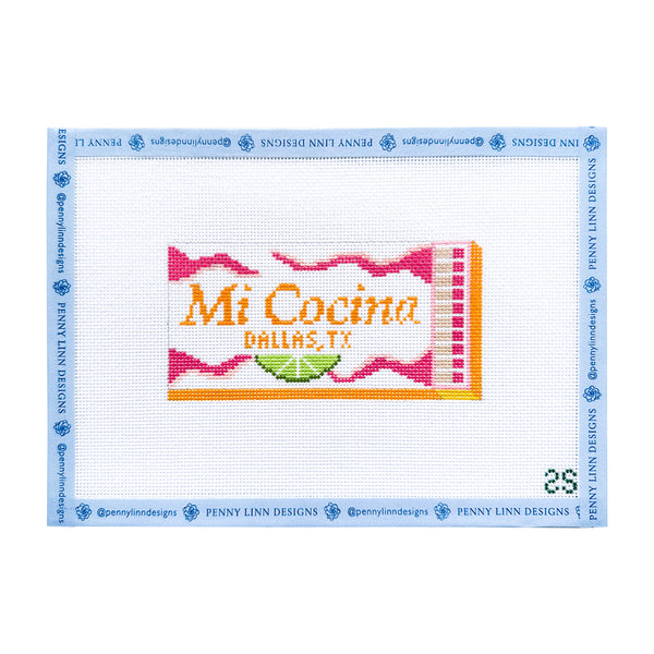 Mi Cocina Matchbook Canvas