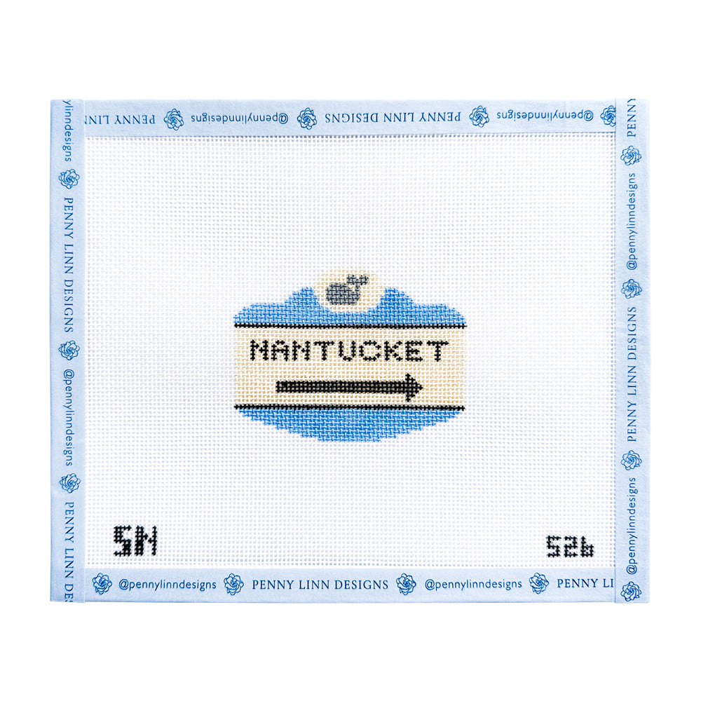 Nantucket Sign Ornament