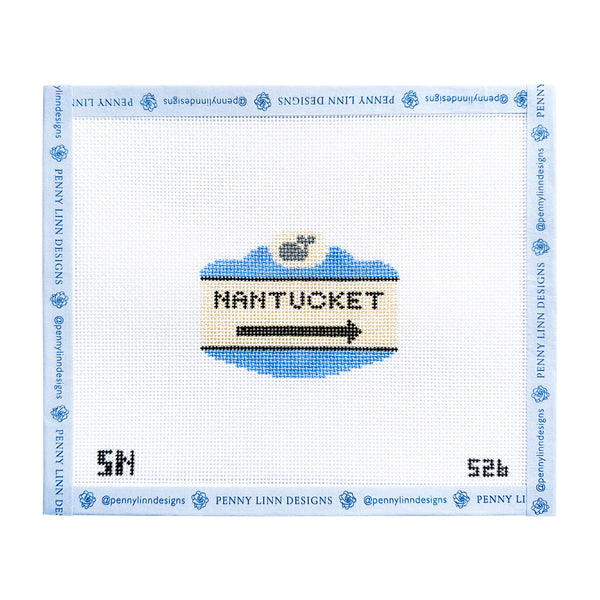 Nantucket Sign Ornament