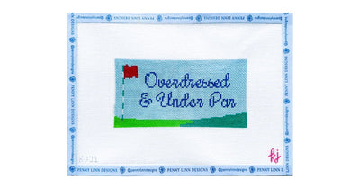 Overdressed and Under Par - Penny Linn Designs - The Gingham Stitchery