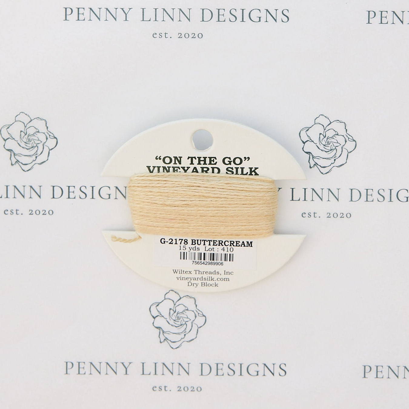 Vineyard On the Go Card G-2178 Buttercream