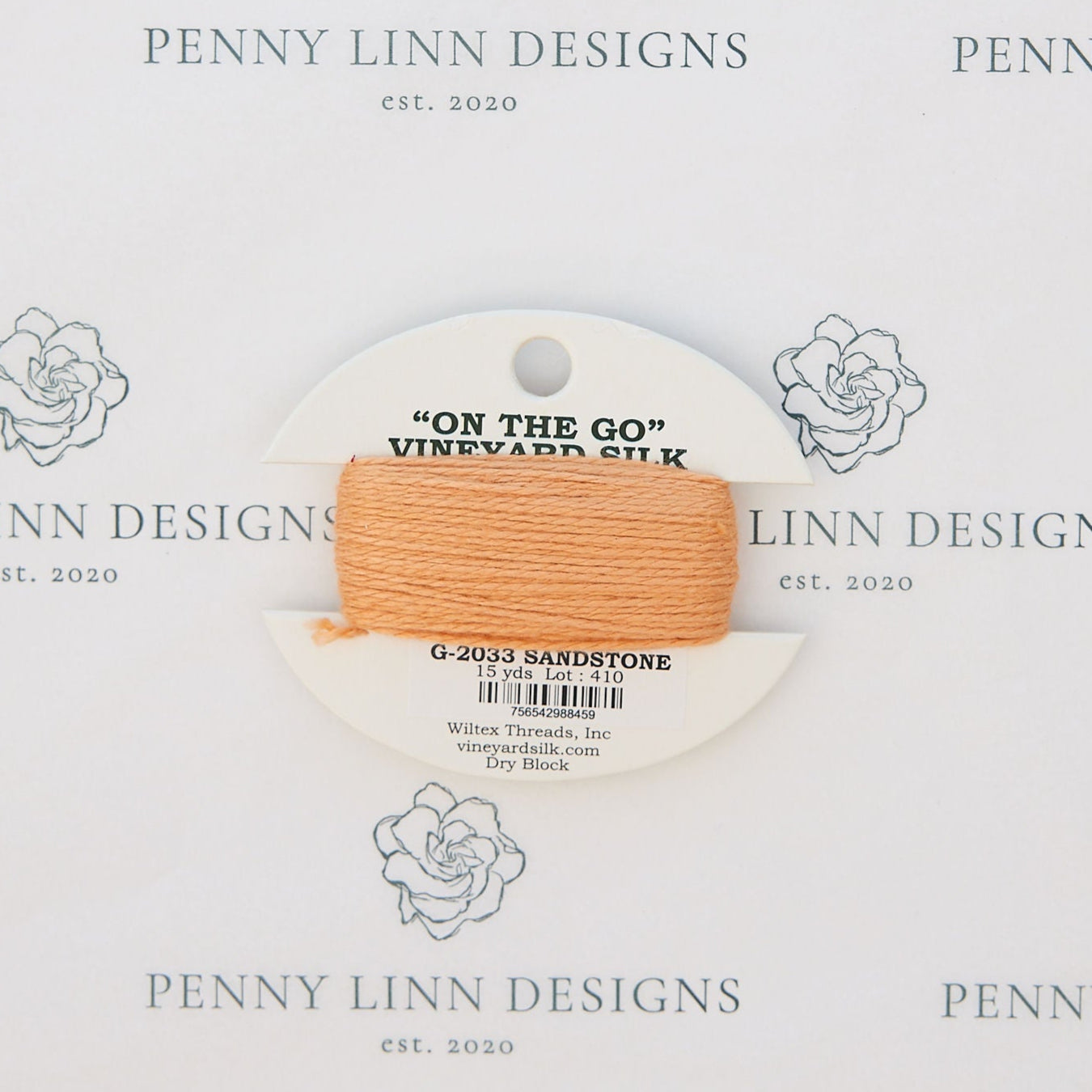 Vineyard On the Go Card G-2033 Sandstone