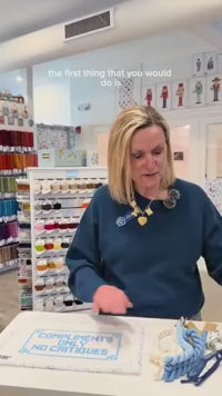 Quick clip showing the intro to the how much thread to buy video. Click to open the full video