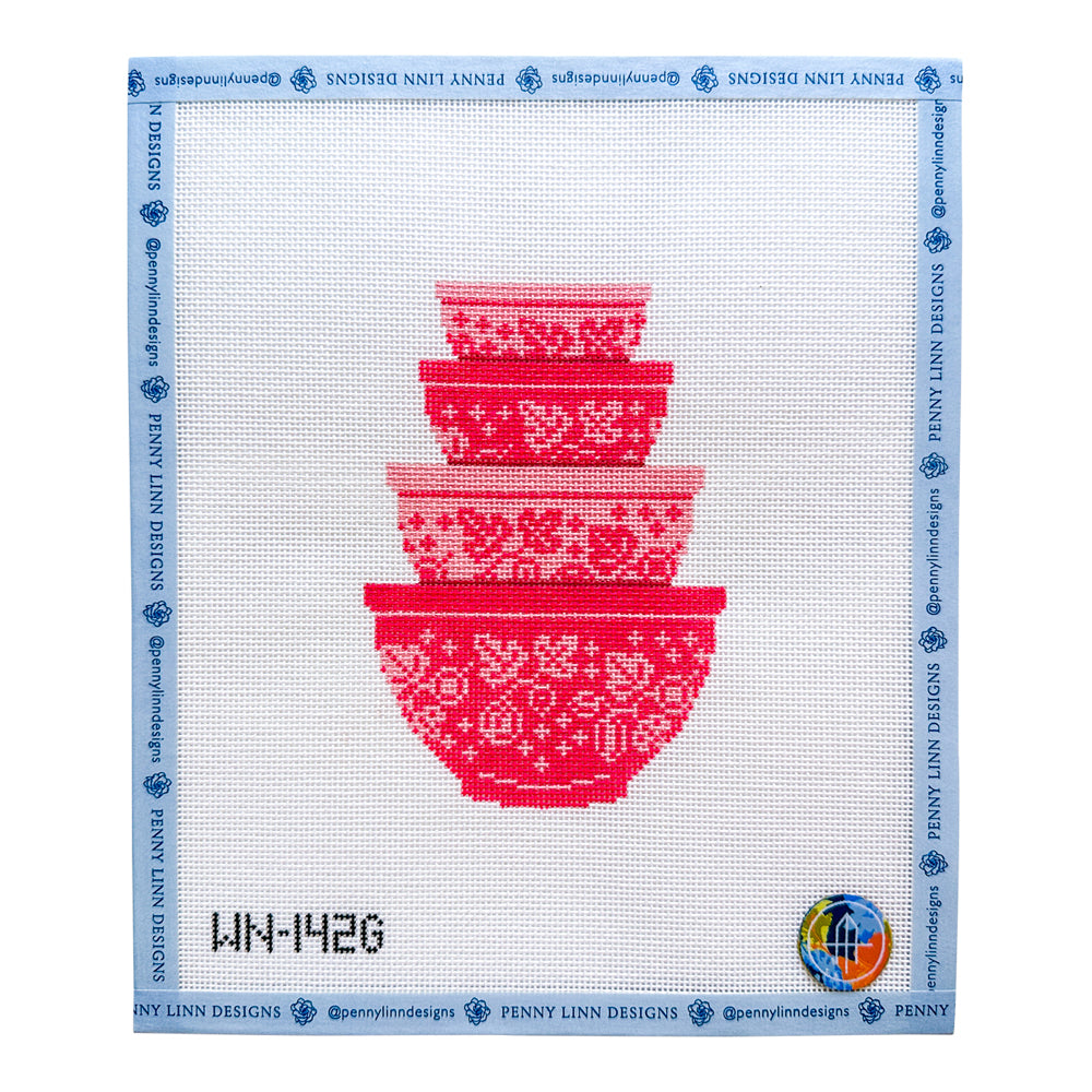 Pyrex Gooseberry Vintage Bowls Penny Linn