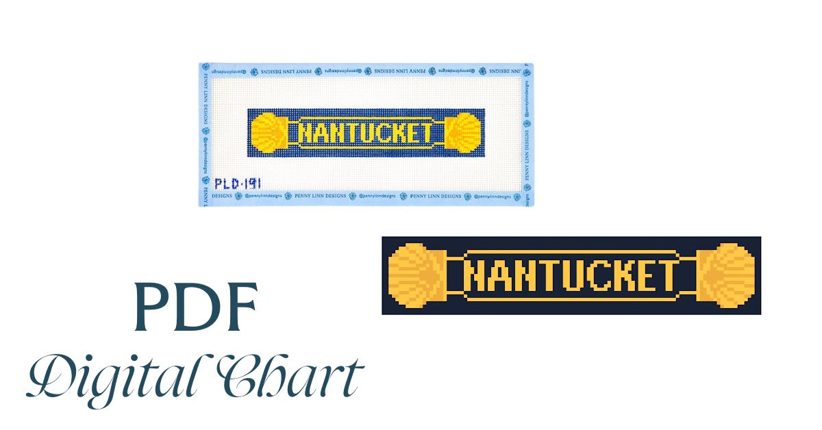Navy Nantucket Quarterboard - CHART