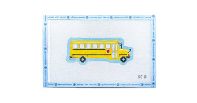 School Bus - Penny Linn Designs - Stitch Style Needlepoint