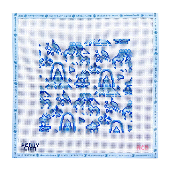 LUXURY NEEDLEPOINT FROM LONDON 刺繍 テーブル 402Lycette_16630354-ca55-4976-