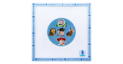 TOY STORY CREW - Penny Linn Designs - 2 Busy Needlepointing