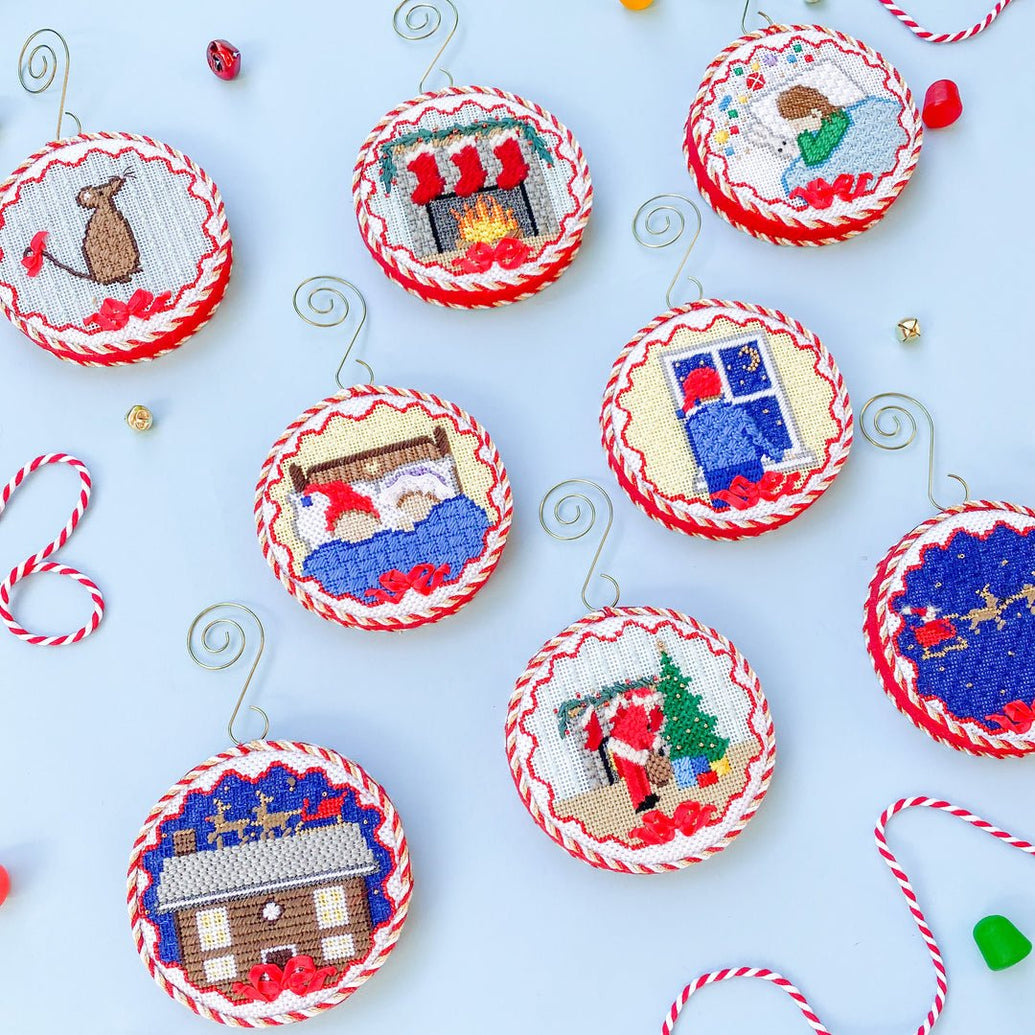 'Twas the night before Christmas - Penny Linn Designs - Stitch Style Needlepoint