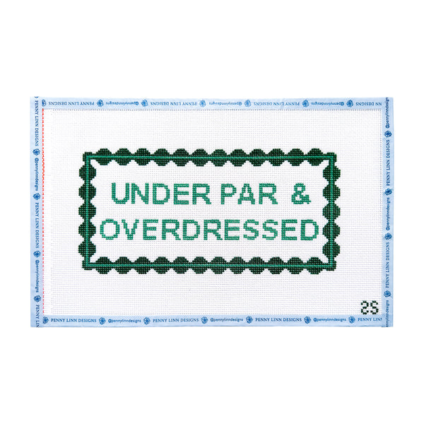 Under Par and Overdressed
