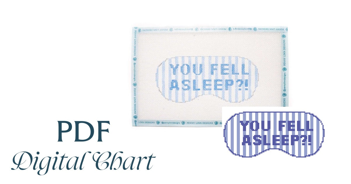 You Fell Asleep?! Sleep Mask - CHART – Penny Linn
