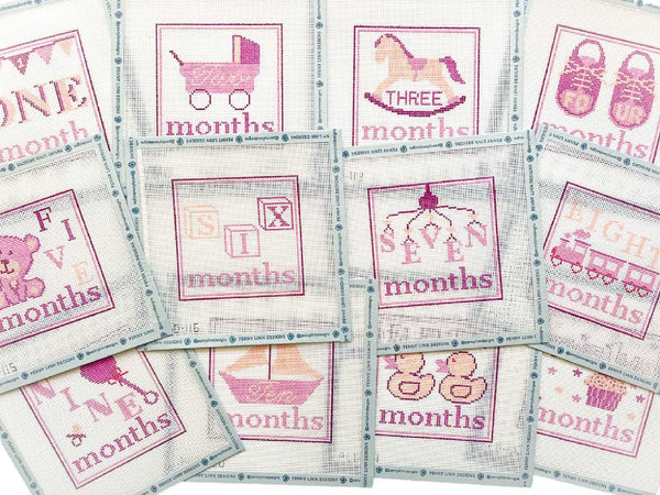 12 Month Milestone Canvas Collection - Penny Linn Designs - Penny Linn Designs