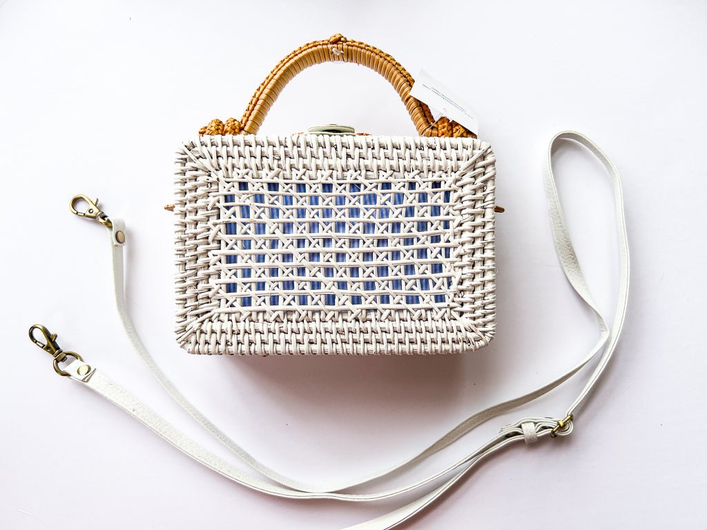 Wicker purses 2020 sale