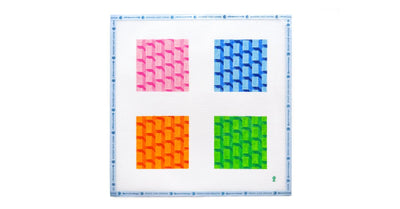Block Coaster Needlepoint Canvas - Penny Linn Designs - Oz Needle & Thread