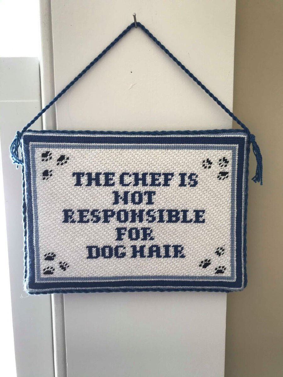 CHEF NOT RESPONSIBLE FOR DOG HAIR - Penny Linn Designs - Pip and Roo