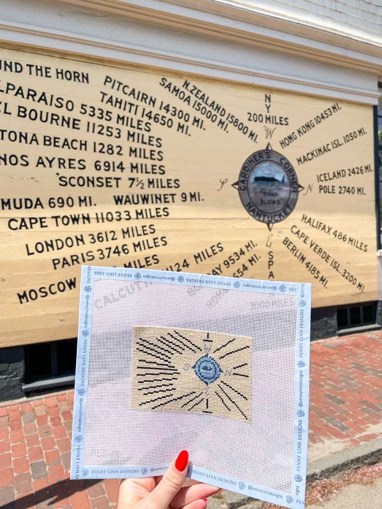 Compass Rose at Gardiner's Corner - Penny Linn Designs - Penny Linn Designs