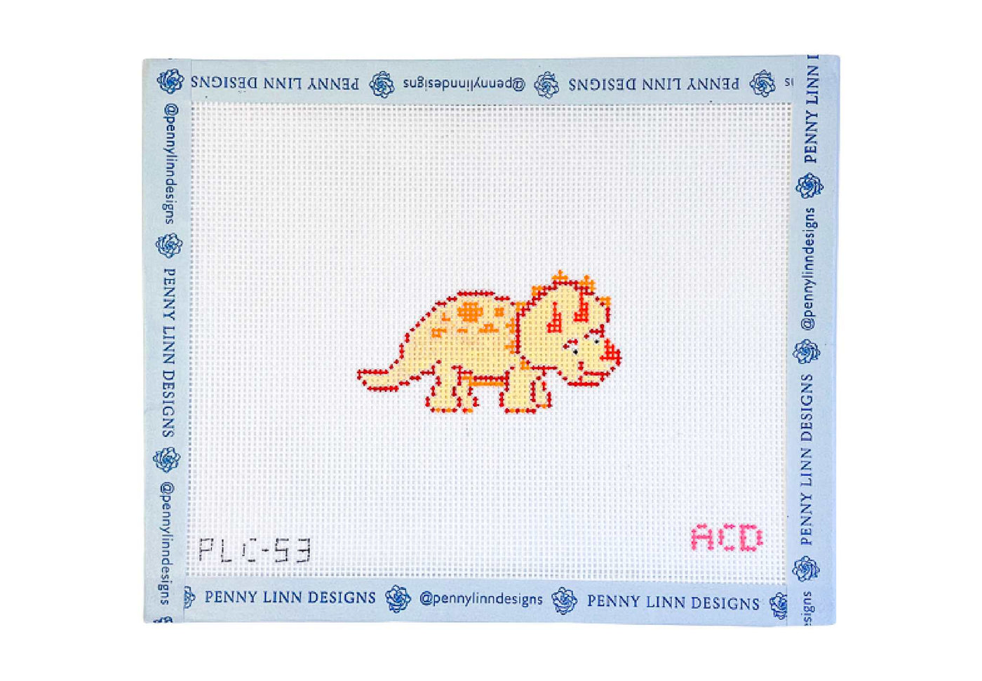 Dino Friends - Triceratops - Penny Linn Designs - AC Designs