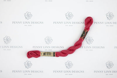 DMC 3 Pearl Cotton 601 Cranberry - Dark - Penny Linn Designs - DMC