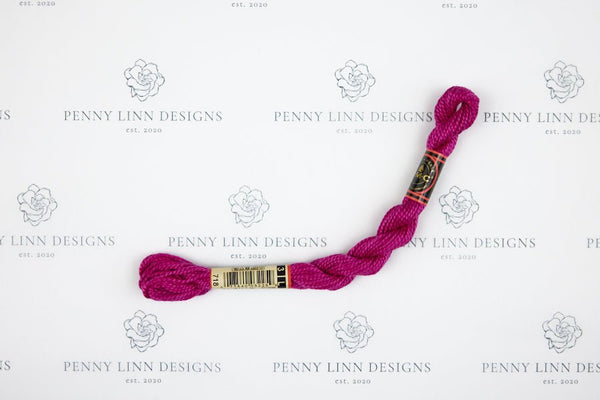 DMC 3 Pearl Cotton 718 Rose Magenta – Penny Linn