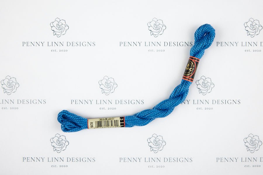 DMC カラーズ　青　ラインストーン DMC 3 Pearl Cotton 826 Tuareg Blue – Penny Linn