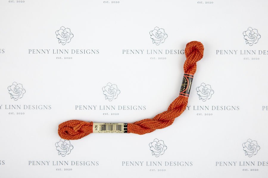 DMC 3 Pearl Cotton 921 Copper - Penny Linn Designs - DMC