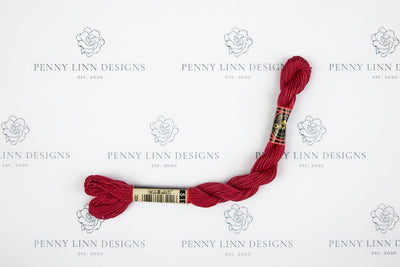 DMC 5 Pearl Cotton 304 Red - Medium - Penny Linn Designs - DMC